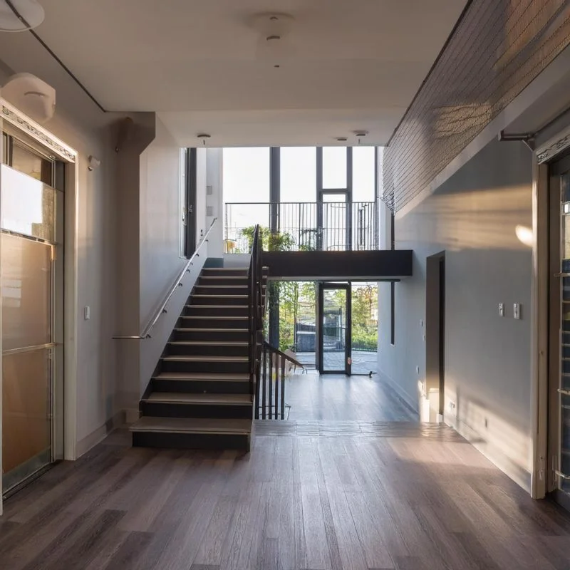 Forbattringsmalning Underhallsrenovering av Trapphus BRF 3
