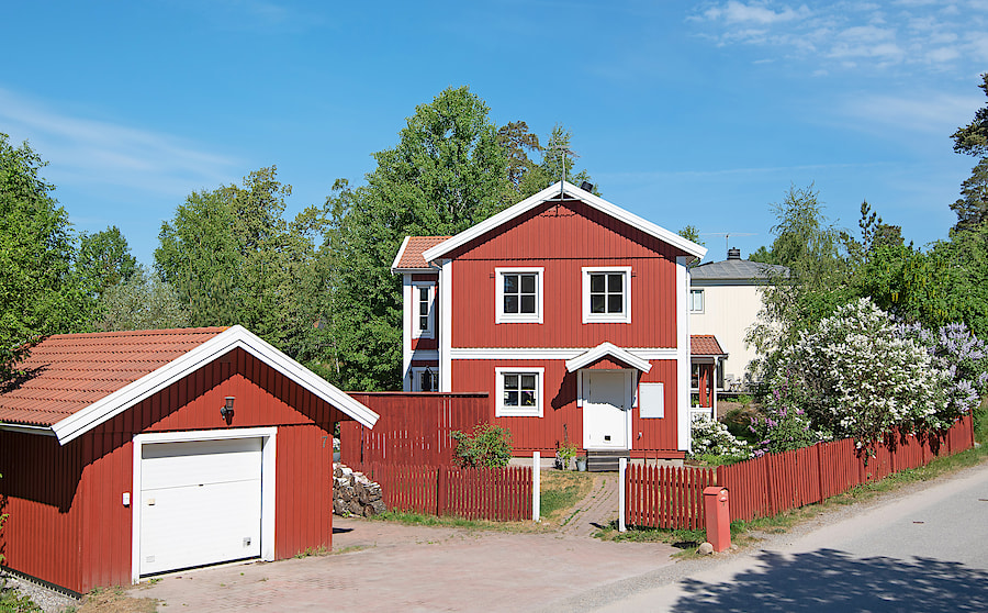 Garagebygge i Trangsund