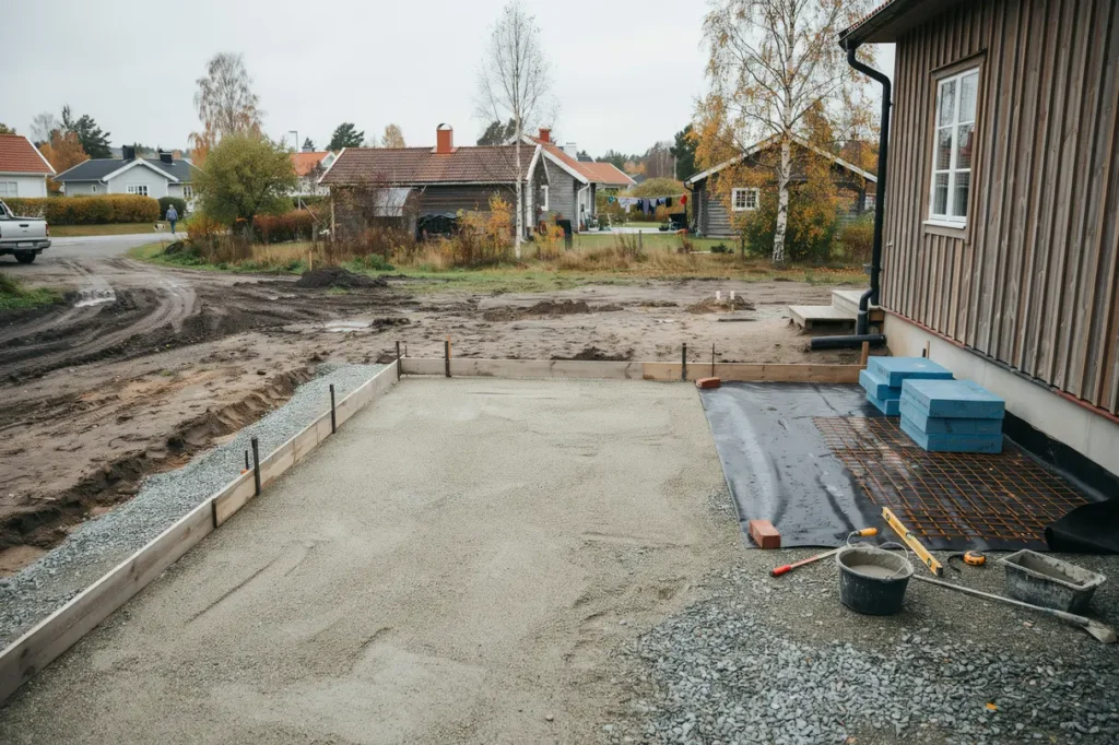 gjuta garageplatta r tt markarbete isolering armering och vanliga misstag att undvika